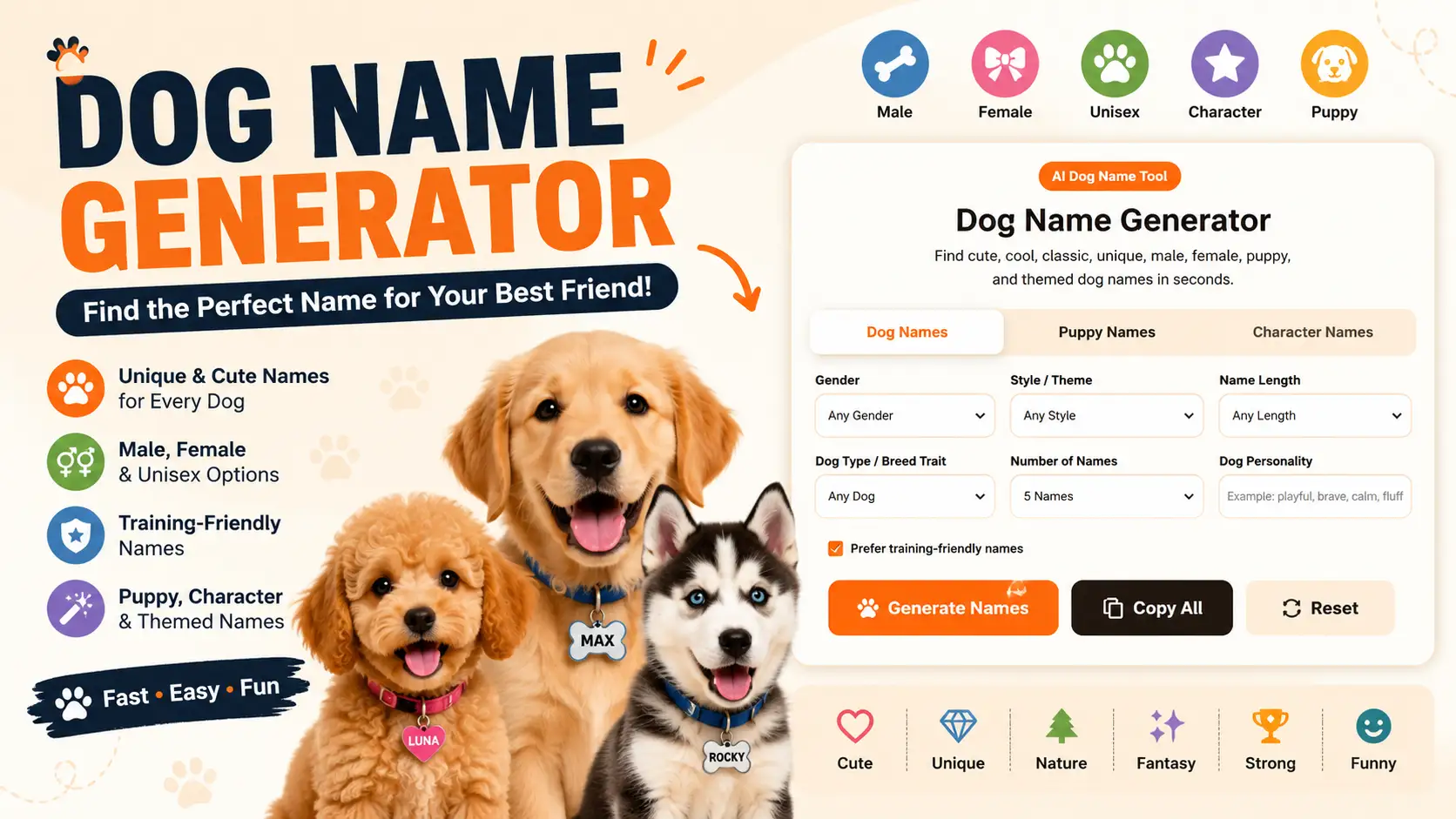 Dog Name Generator