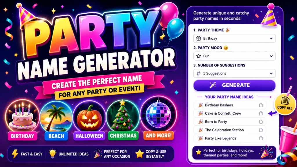 Party Name Generator