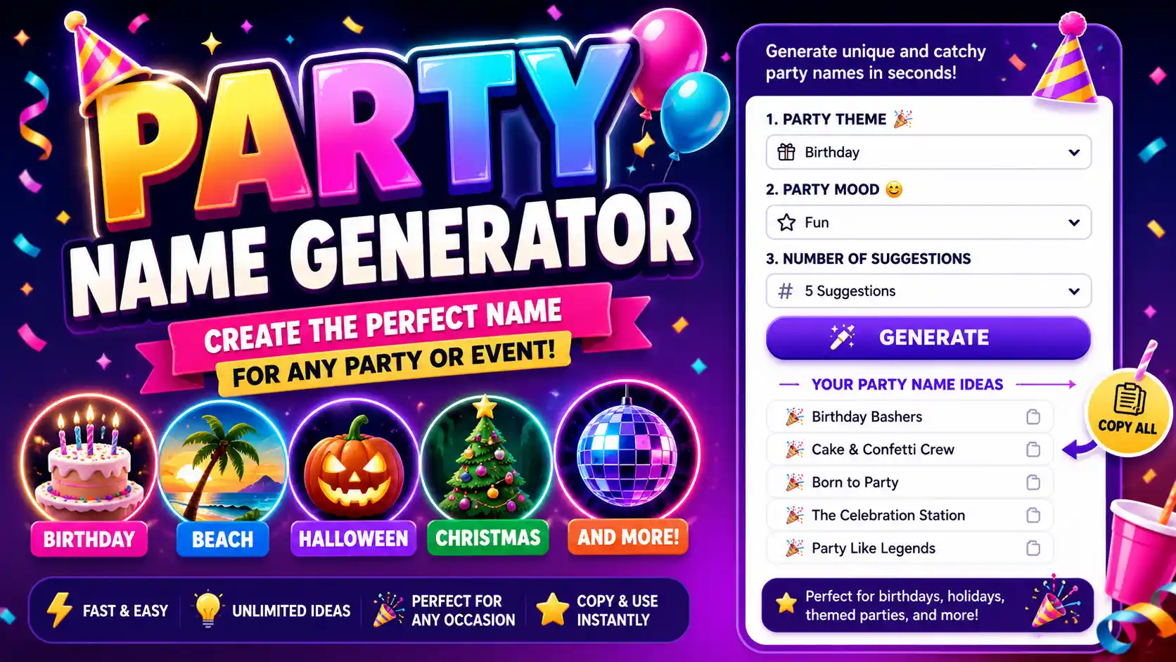 Party Name Generator