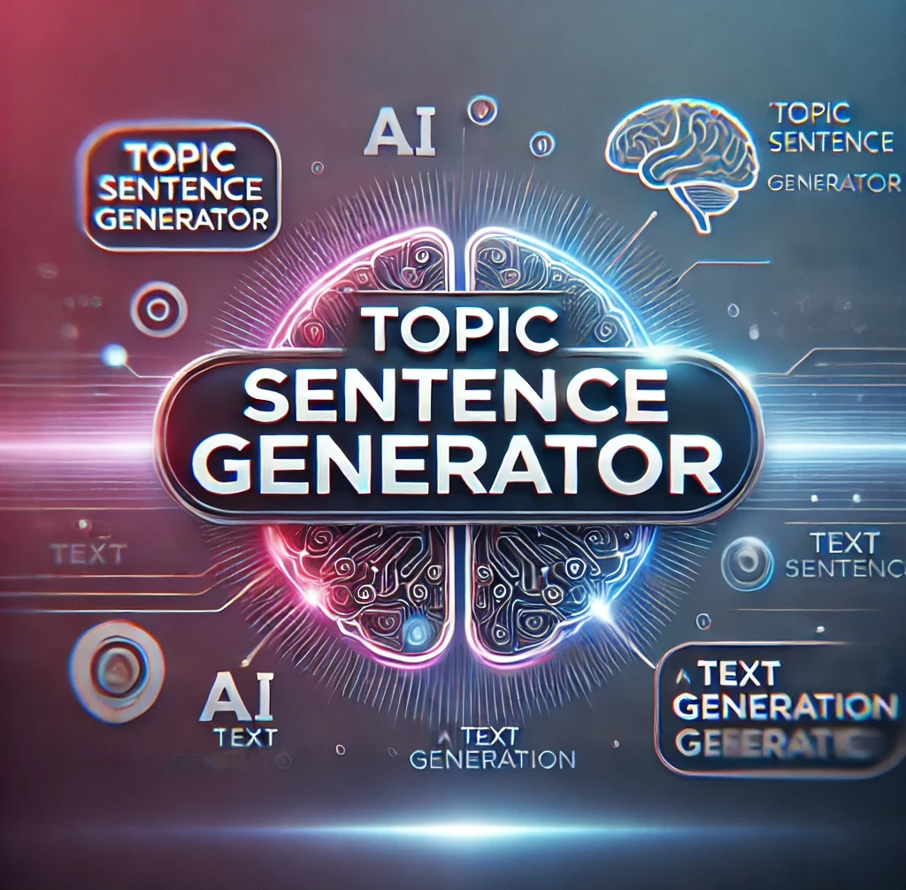Topic Sentence Generator