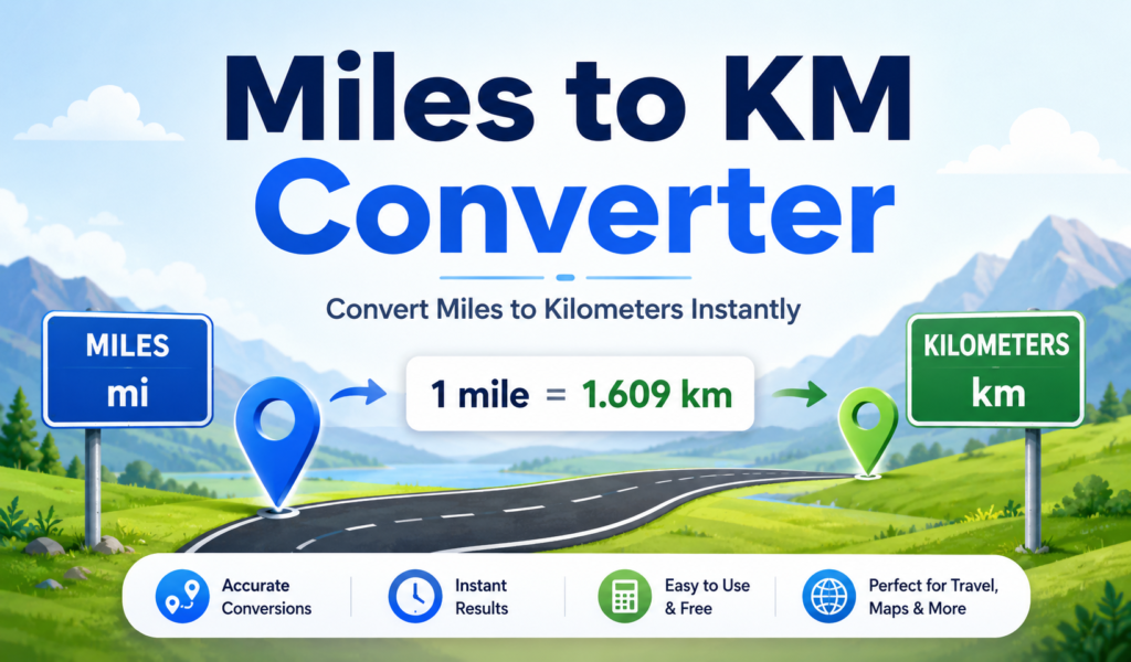 Convert Miles to Kilometers