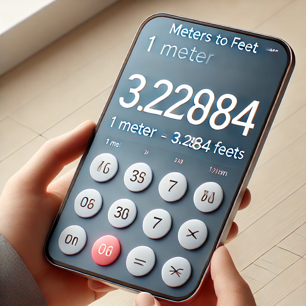 Meters to Feet Converter