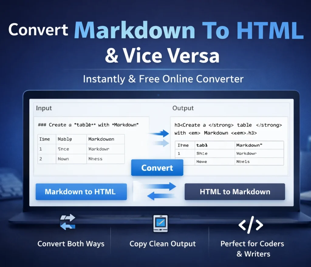 HTML To Markdown Converter