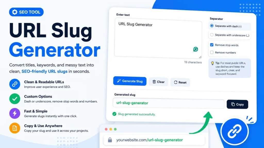 URL Slug Generator