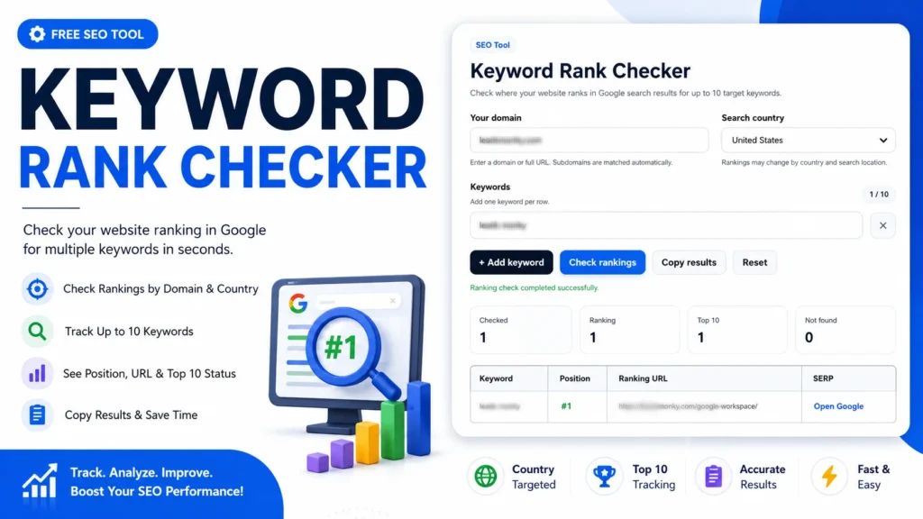 Keyword Rank Checker