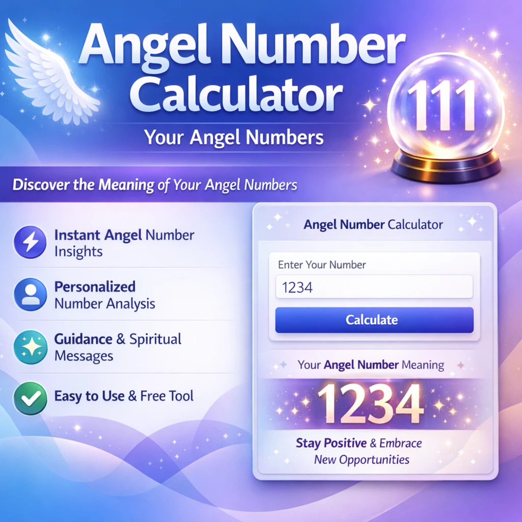 Angel Number Calculator - Your Angel Numbers