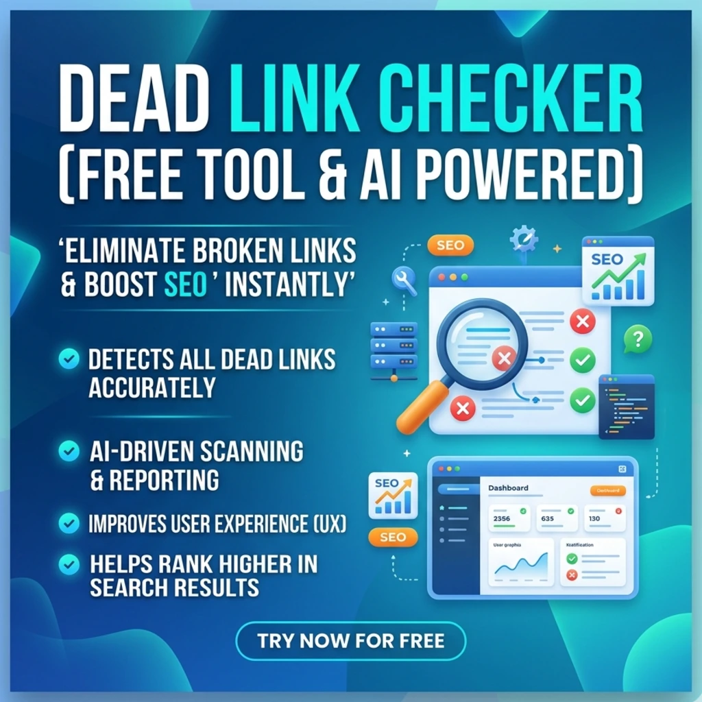 Dead Link Checker [Free Tool & AI Powered]