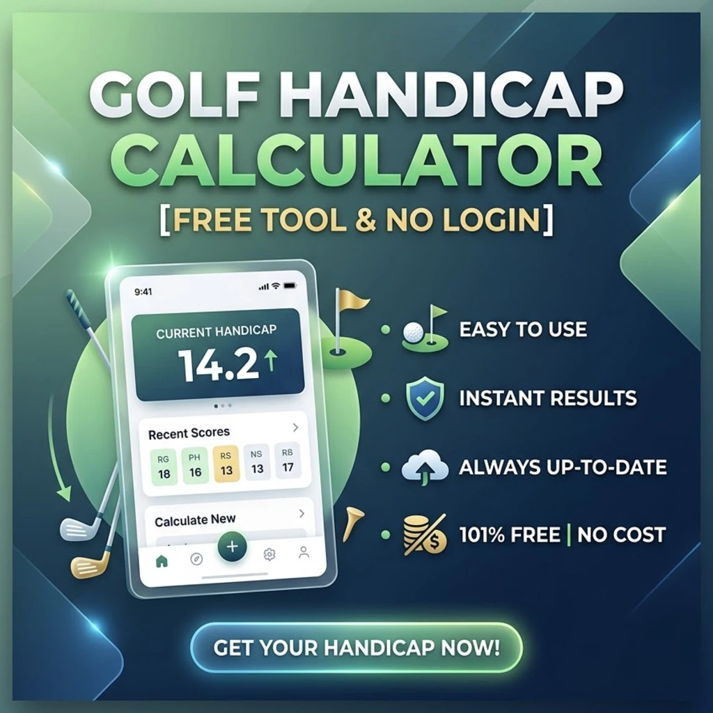 Golf Handicap Calculator [Free Tool & No Login]