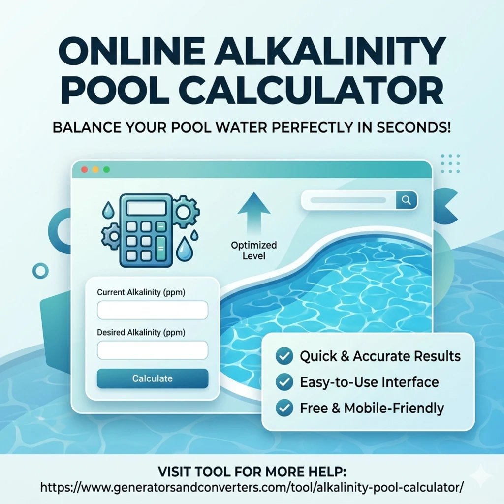 Online Alkalinity Pool Calculator