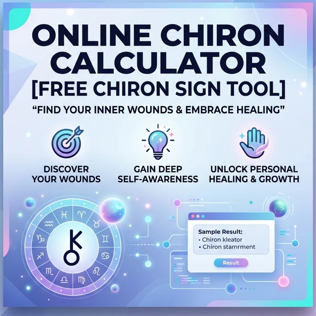 Online Chiron Calculator [Free Chiron Sign Tool]