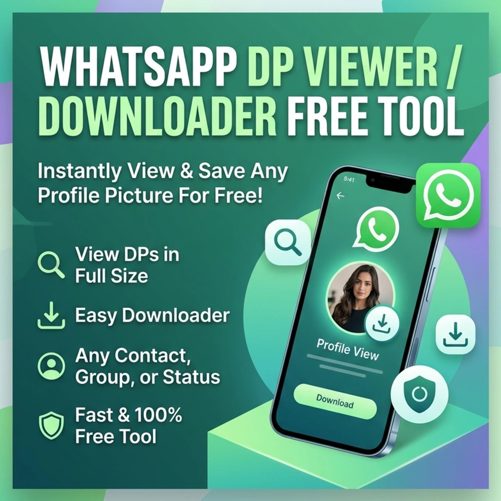 WhatsApp DP Viewer- Downloader Whatsapp DP Viewer Tool
