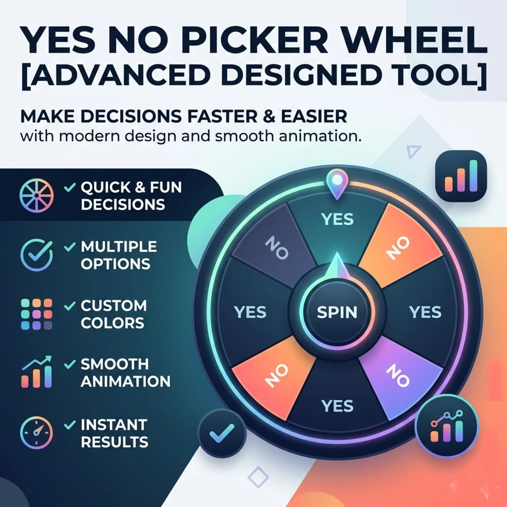 Yes No Picker Wheel [Advanced Designed Tool]