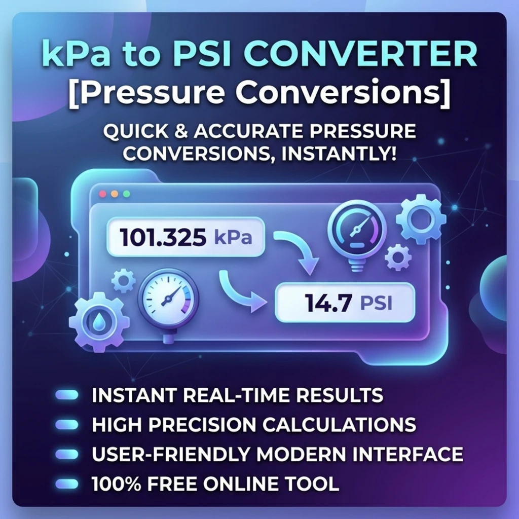 kPa to PSI Converter [Pressure Conversions]