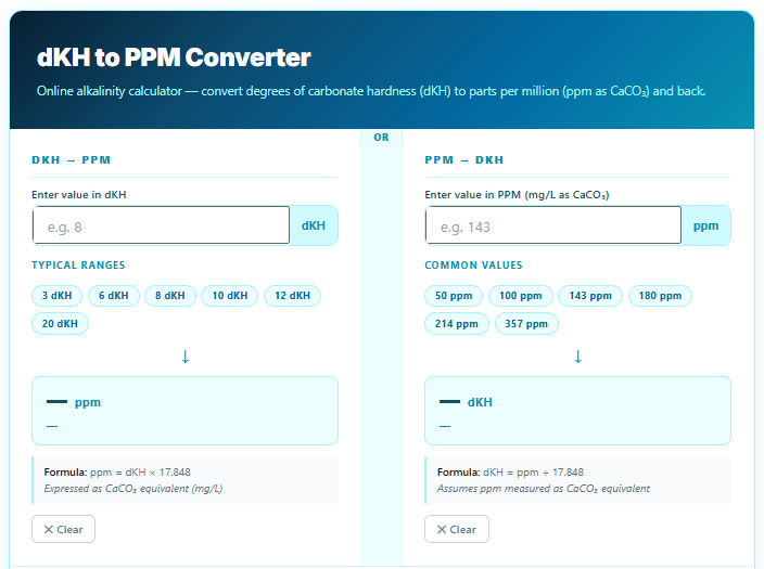 Pool Alkalinity Calculator